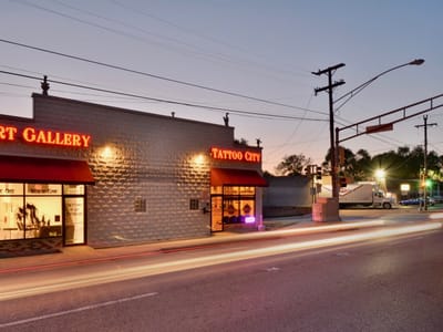 Tattoo City Skin Art Studio art by Larry Brogan