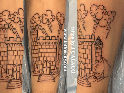 Tattoo City Skin Art Studio art by Larry Brogan