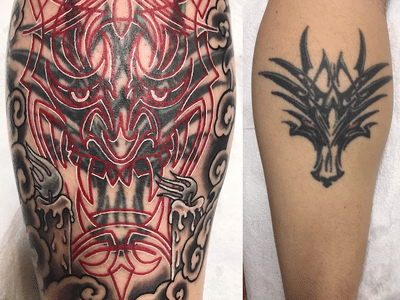 Temple Tattoo Gallery