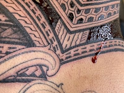 The Black Lei Tattoo