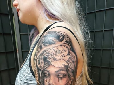 The Copper Quill Tattoo (Tattoo Only)