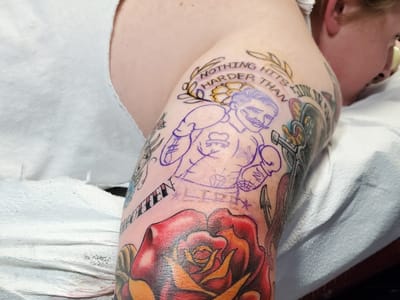 The Copper Quill Tattoo (Tattoo Only)