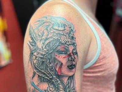 The living canvas custom tattoo