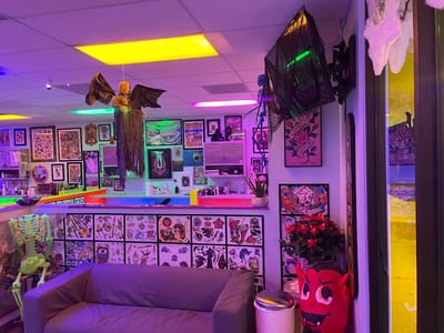 The Neon Jackal Tattoo