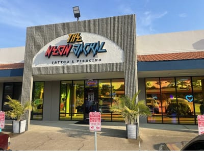 The Neon Jackal Tattoo