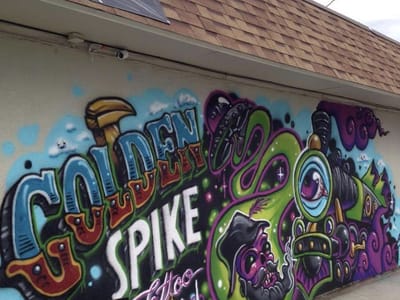 The Original Golden Spike Tattoo