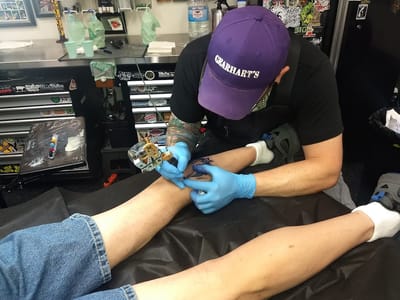 The Sunken Ship Tattoo