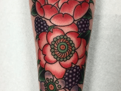 Three Anchors Tattoo