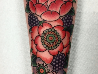 Three Anchors Tattoo