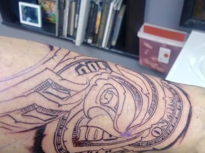 Touch of Grey Tattoo