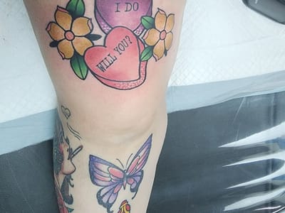 Triple Diamond Tattoo