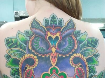 True Blue Electric Tattoo