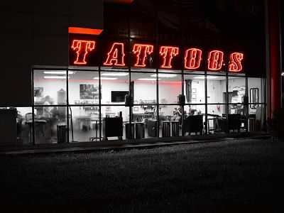 Vantablack Tattoo Gallery