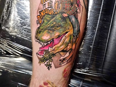 Varnished Anatomy Tattoo