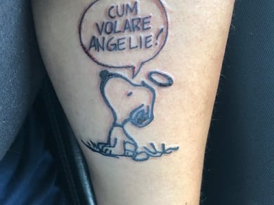 Vince's Nightmares Tattoo