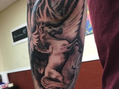 Vintage Dagger Tattoos