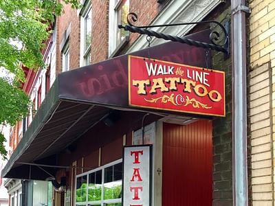 Walk the Line Tattoo