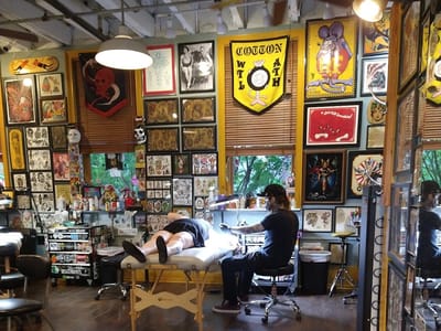 Walk the Line Tattoo