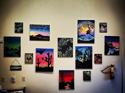 Weaving Spider Tattoo