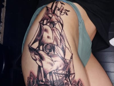 Wet Bucket Tattoo