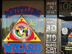 Whittling Wizard Tattoo