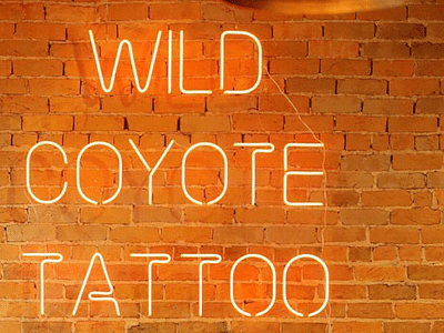 Wild Coyote Tattoo