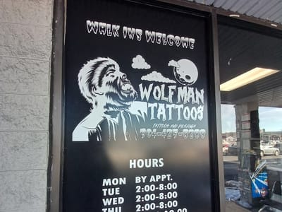 Wolfman Tattoos and Piercings