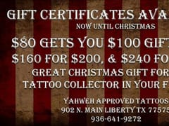 Yahweh Approved Tattoos and Piercings
